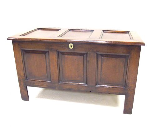 Panelled Oak Coffer