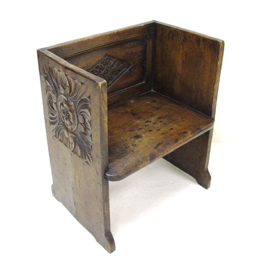 Small Oak Seat
