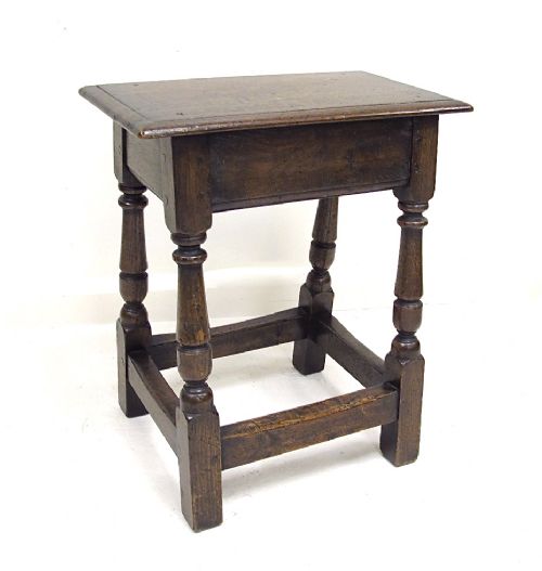 Oak Joint Stool