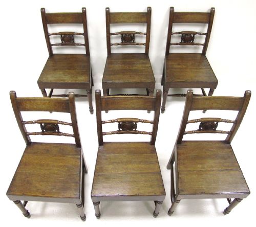 fig 1. Set 6 Dining Chairs