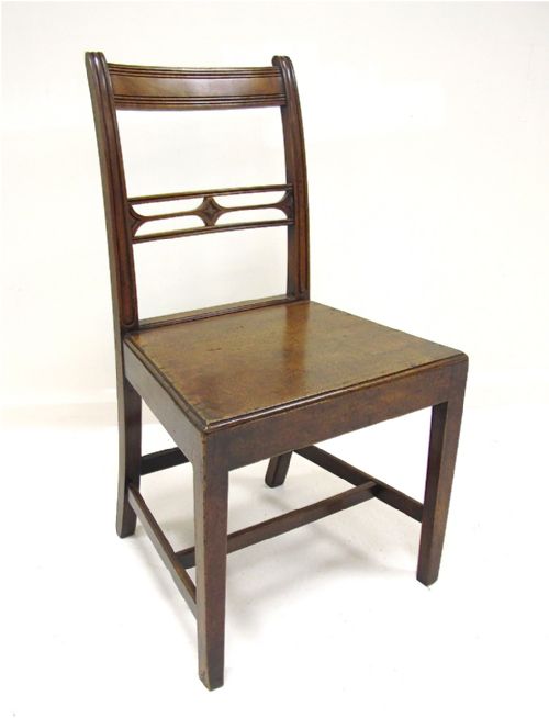 fig 1. C19th Birch Wood Dining Chairs