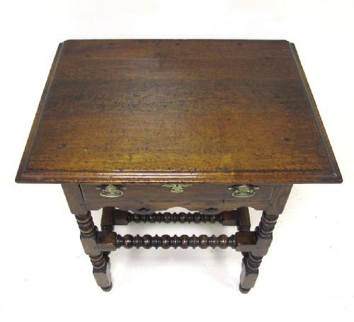 fig 1. Oak Side Table