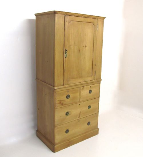 fig 1. Pine Linen Cupboard
