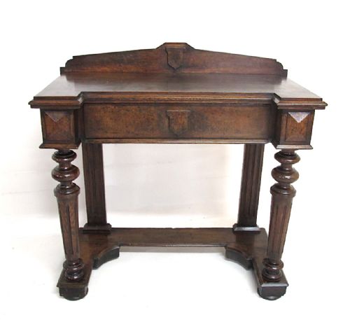 Oak Console Table