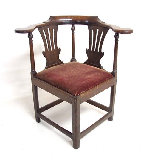 C18th Corner Desk Chair