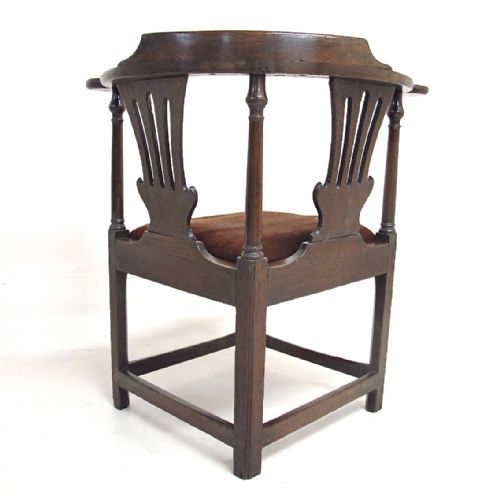 fig 1. C18th Corner Desk Chair