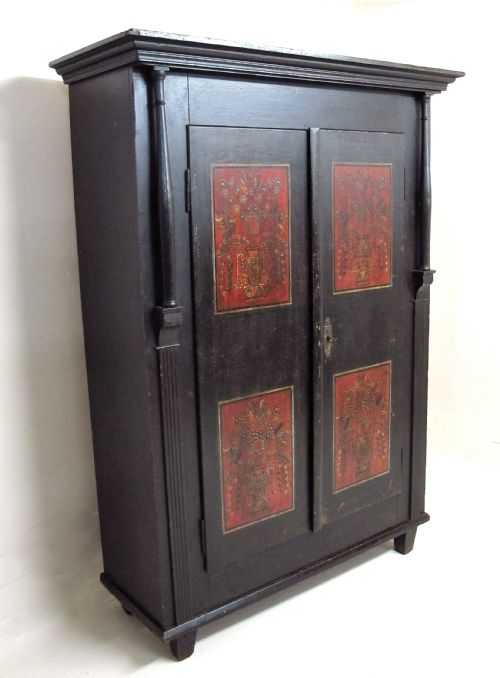 fig 1. Painted Linen Cupboard