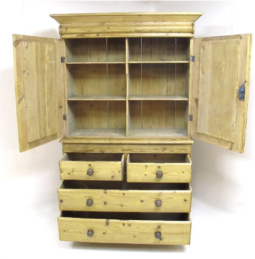 fig 1. Pine Linen Cupboard