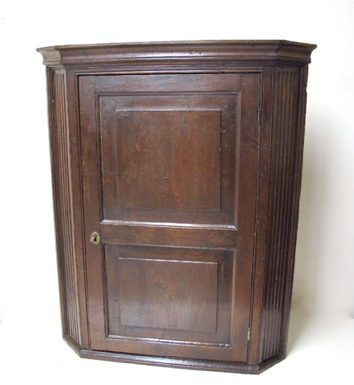 Oak Corner Cupboard