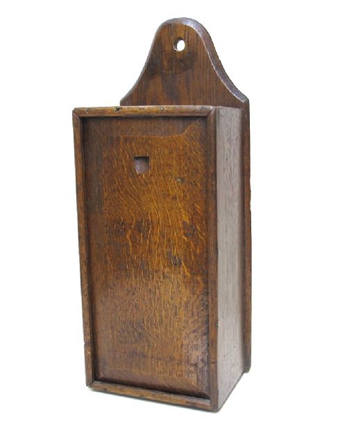 Oak Candle Box