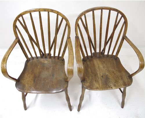 fig 1. Yealmpton Windsor Armchairs