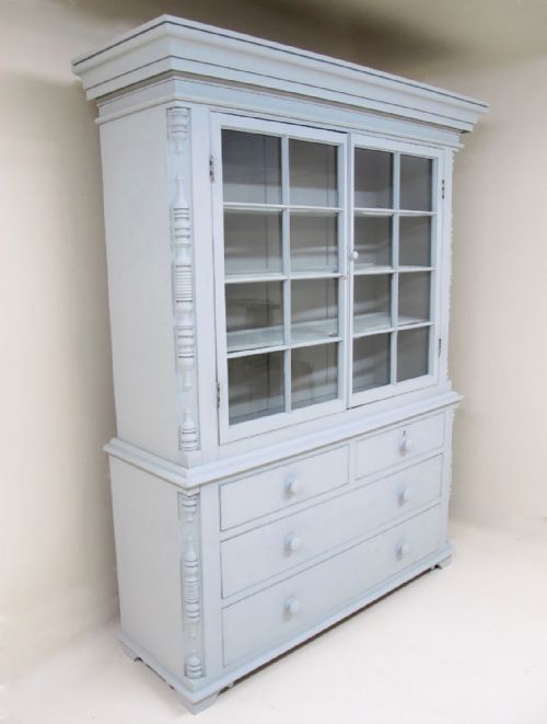 fig 1. West Country Glazed Pine Dresser