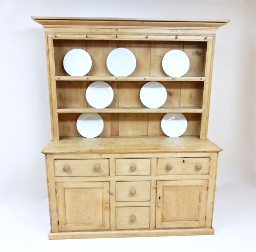 Antique Pine Kitchen Dresser