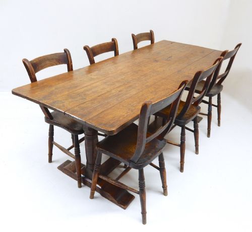 Oak Refectory Table