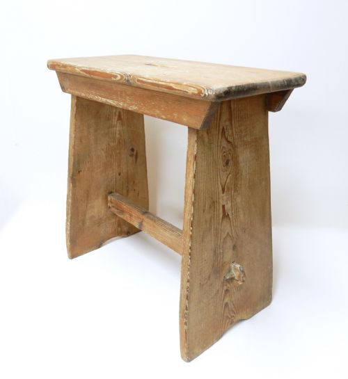 Rustic Pine Stool