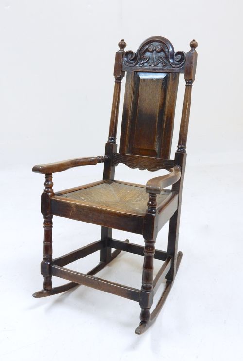 Period Oak Rocking Chair