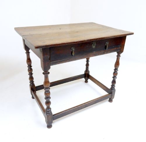 C18th Oak Side Table