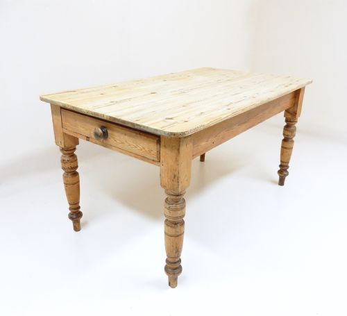 Antique Pine Kitchen Table