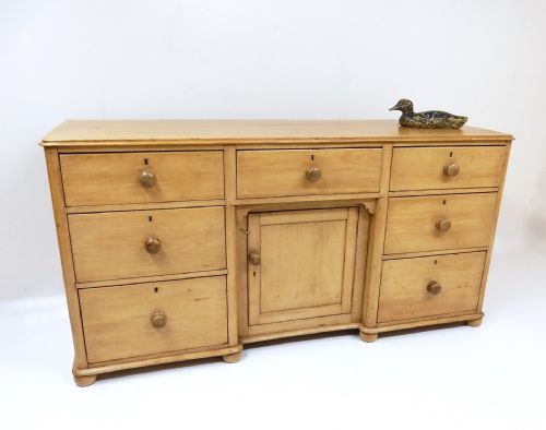 Large Antique Pine Base