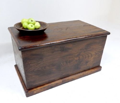 Antique Blanket Chest in Elm