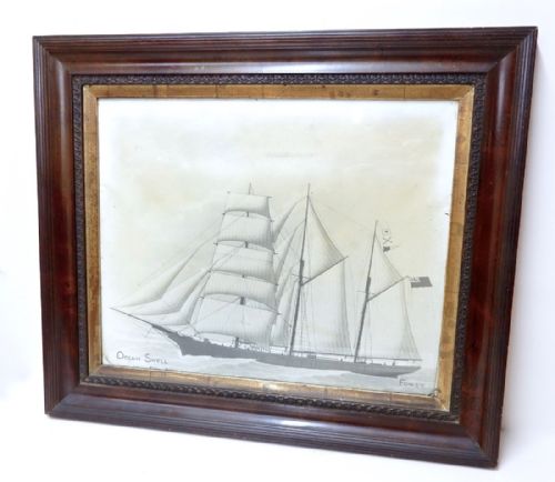 Photogravure Sail Ship