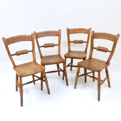 4x Windsor Kitchen Dining Chairs