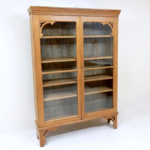 Victorian Pine Bookcase