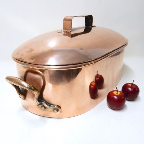 Large Copper Casserole