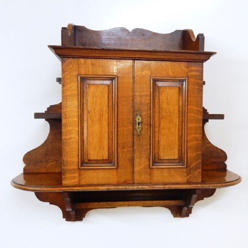 Oak Smokers Cabinet