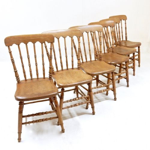 Set of 6 Windsor Kitchen Chairs