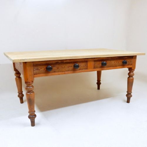 Pine Farmhouse Kitchen Table