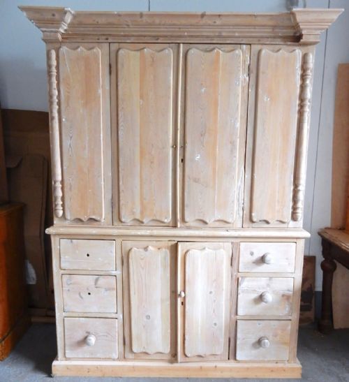 Pine Housekeeper's Cupboard