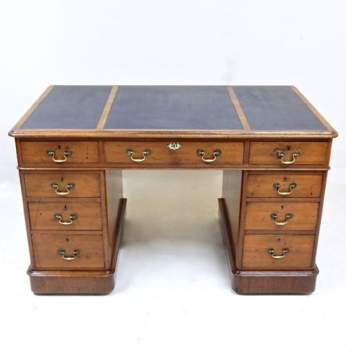 Mahogany Pedestal Desk
