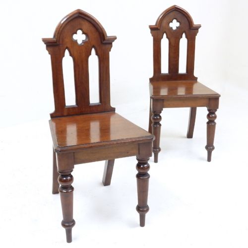Pr Gothic Hall Chairs