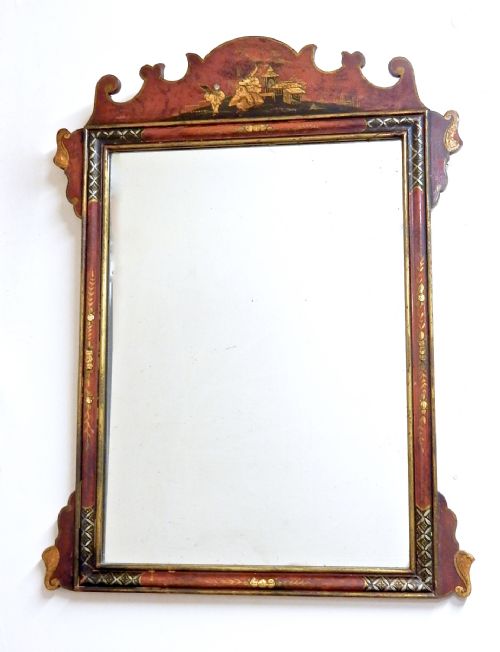 Japanned Mirror