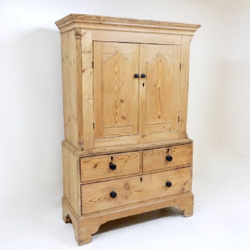 Pine Housekeeper's Cupboard