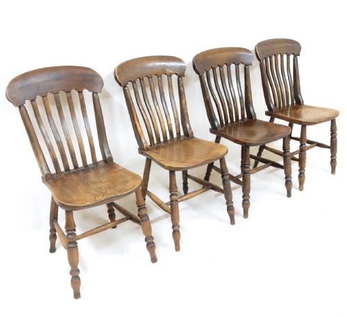 Set 4 Windsor Kitchen Chairs