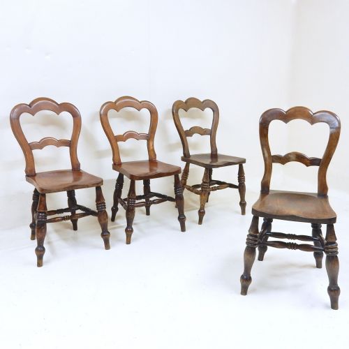 4 Windsor Kitchen Dining Chairs