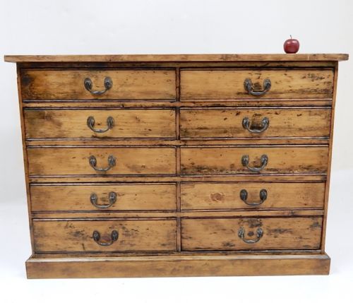 Multi Drawer Pine Base