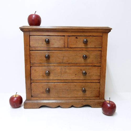 Miniature Satinwood Chest of Drawers