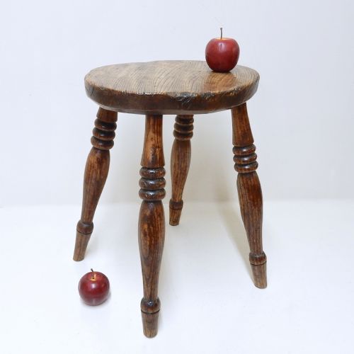 Ash and Oak Country Stool