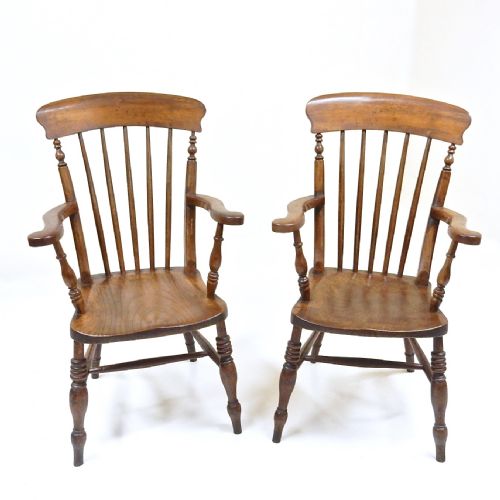 Pair of Windsor Armchairs
