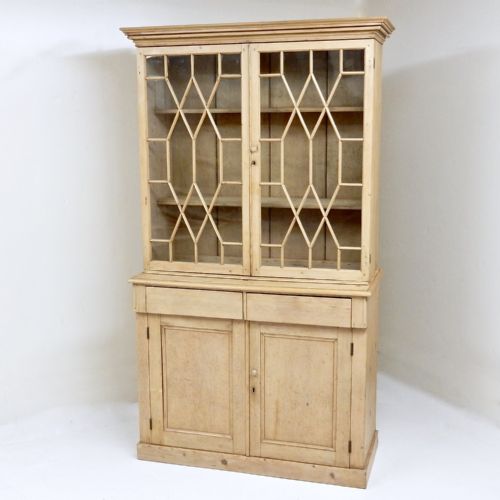 Antique Pine Bookcase
