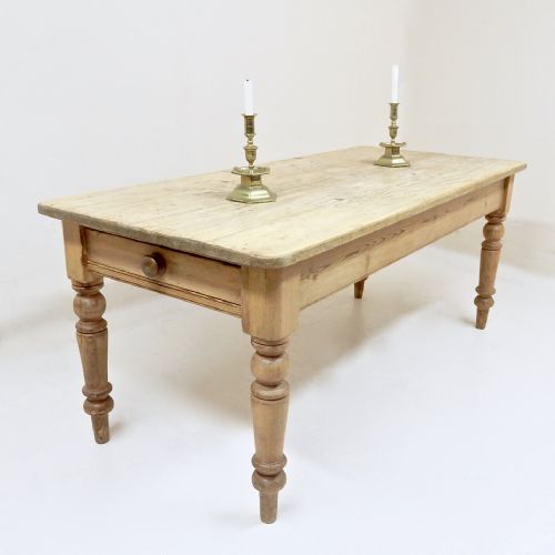 Pine Farmhouse Kitchen Table