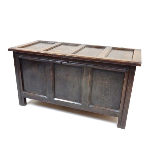 Panelled Oak Coffer