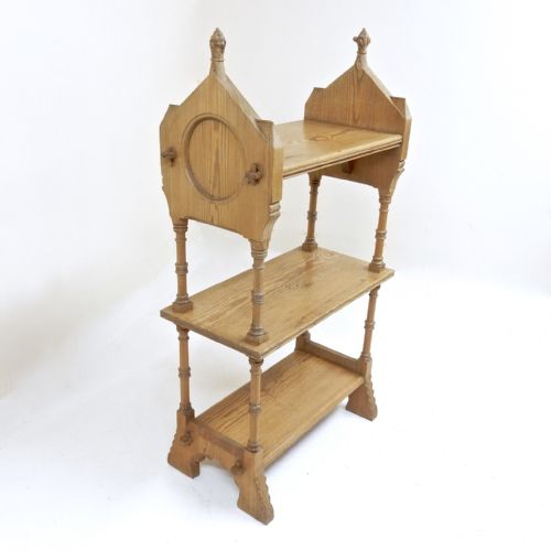 Antique Pine Bookcase
