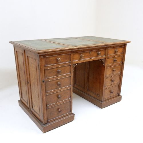 Victorian Oak Desk