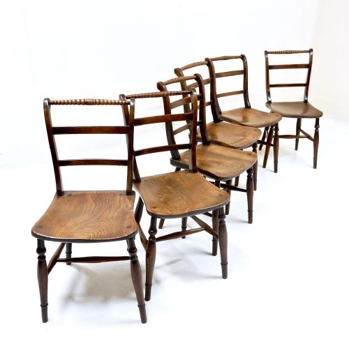 6x Country Kitchen Chairs
