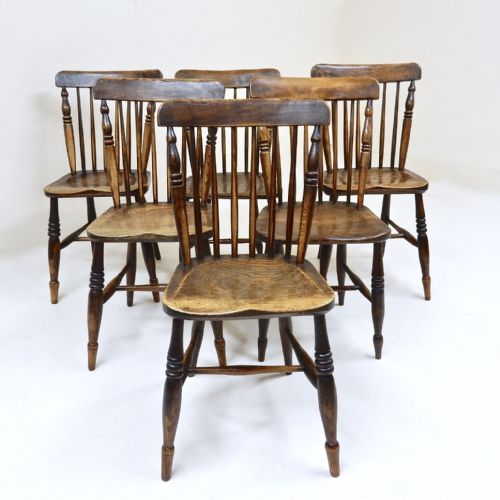 6x Windsor Kitchen Chairs