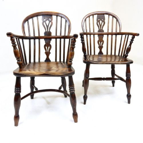 2x Windsor Armchairs